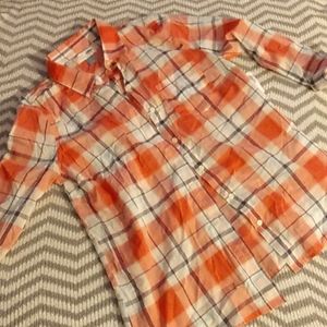 Old Navy Plaid Button up shirt